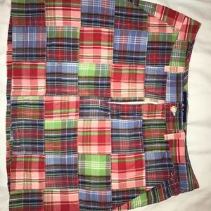 Cape Madras - Madras plaid mini skirt size 4